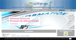 Desktop Screenshot of optinergie.fr