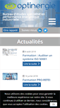 Mobile Screenshot of optinergie.fr
