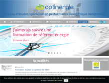 Tablet Screenshot of optinergie.fr